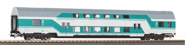 PIKO 53119 - H0 - Doppelstockwagen, DBuz 747.3, DR, Ep. IV - Wagen 2